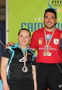 Clauda Minutoli e Manuel Moncada