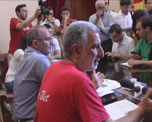 Ancora De Cola ed il primo cittadino a colloquio con la stampa