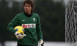 Il portiere Federico Gagliardini con la maglia della Juventus
