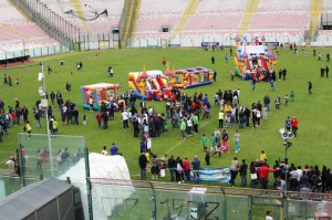 San Filippo stracolmo di tifosi per il "Messina Day"