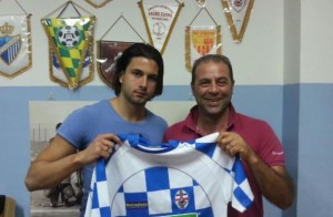 Sebastian Triolo con la maglia del Rocca