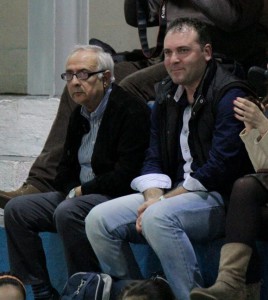 Il presidnete Mauro omodei e l'ellenatore