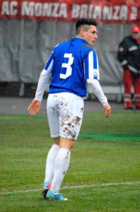 Andrea Beghetto con la divisa del Bellaria Igea Marina