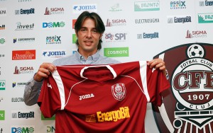 Sasa Bjelanovic in occasione della sua esperienza rumena al Cluj