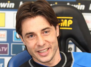 Un sorridente Bjelanovic ai tempi della sua avventura nell'Atalanta