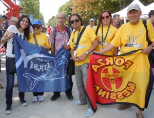 Tifosi di Nibali a Parigi