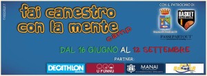Il camp-scuola "Fai canestro con la mete"
