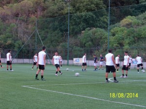 E dopo i discorsi di benvenuto, il Camaro si mette al lavoro (scatto di R.S.)