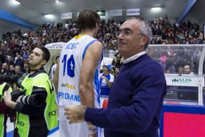 Il patron Enzo Sindoni ha festeggiato il ritorno in serie A dopo sei stagioni