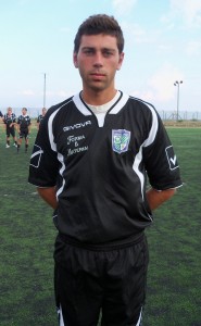 Maurizio Mangano nel settembre 2010, con la maglia del Garden Sport (scatto di R.S.)
