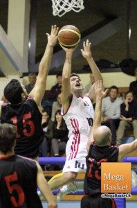 Mattia Ciman in azione