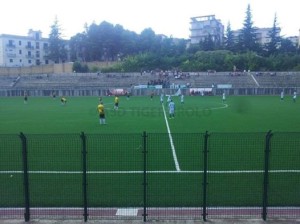 Calcio d'inizio tra Leonfortese e Tiger Brolo