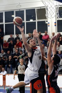 Tommaso Colombo in azione con Desio