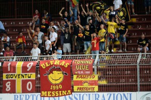 I tifosi che hanno seguito dal vivo la trasferta di Pontedera