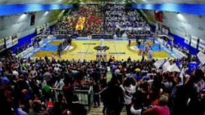 Il "PalaFantozzi" in occasione di un derby con Barcellona