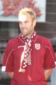 Mirko Stefani ai tempi della Reggiana