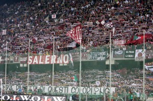 La tifoseria della Salernitana