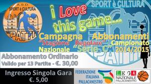 Locandina campagna abbonamenti