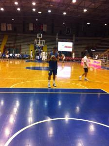 Il capitano Giuliano Maresca in lunetta