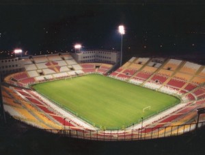 Una panoramica dall'alto del San Filippo ai tempi dell'inaugurazione, avvenuta nell'estate del 2004