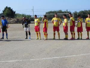 Alcuni calciatori del Sinagra