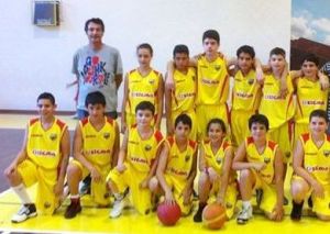 La formazione del Basket Barcellona