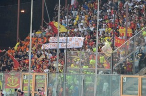 Ancora uno striscione dei sostenitori messinesi