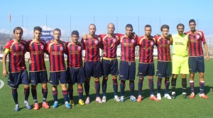 Una formazione titolare del Milazzo