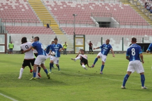 Una fase del match 
