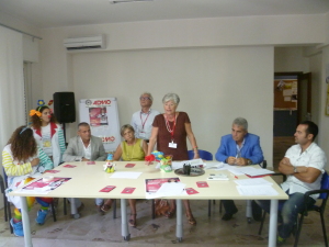 Un'immagine della conferenza stampa