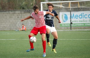 Savasta e Maglione in azione durante Montalto-Due Torri (scatto di Andrea Rosito)