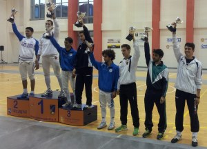 I primi otto classificati a Santa Venerina, dove in 22 hanno strappato il pass per l'Open Nazionale
