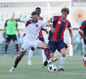 Simone Masini in azione