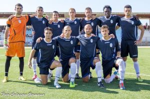 La formazione titolare dell'Orlandina