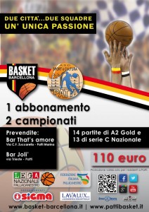 L'abbonamento comune tra Barcellona e Patti