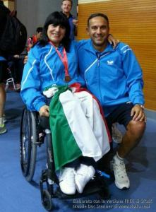 Clara Podda con Alessandro Arcigli