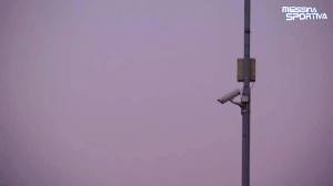 Una delle 23 telecamere installate al San Filippo