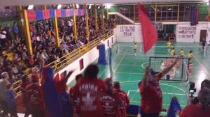Il PalaBucolo gremito di tifosi