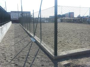 Il nuovo campo di calcio a 5 di Fondo Fucile