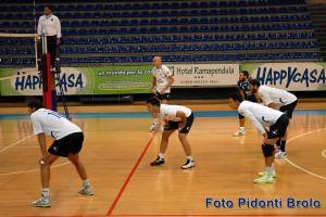 Il sestetto del Volley Brolo