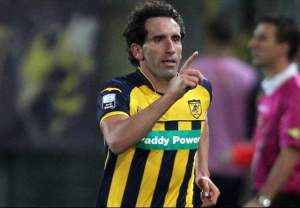 Il centrocampista Fabio Caserta