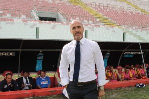 Franco Lerda, allenatore del Lecce (foto Paolo Furrer)