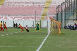 L'1-1 di Orlando (foto Paolo Furrer)