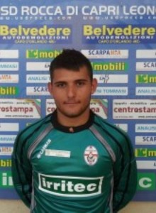 Il giovane portiere del Rocca, Andrea Maisano