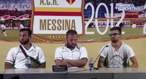 Orlando, Stefani e Vincenzo Pepe in sala stampa
