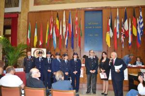 l'Ass. Naz. Carabinieri sez. Messina, Armando Pesco, Silvana Paratore e Rosario Fodale