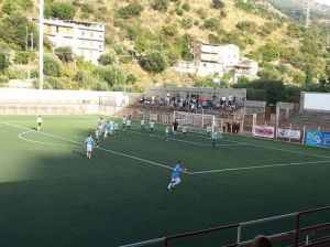 Una fase del match del "Vasi"