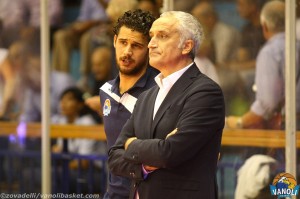 Luca Vitali e Cesare Pancotto (Vanoli Cremona)