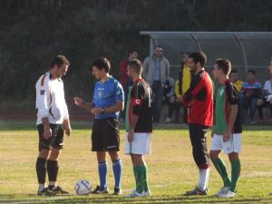 Le squadre prima del via