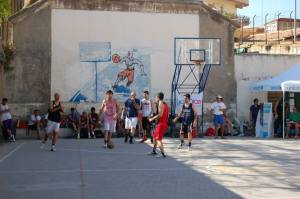 Il Campo di basket di Pompei, uno degli impianti al centro della spinosa vicenda